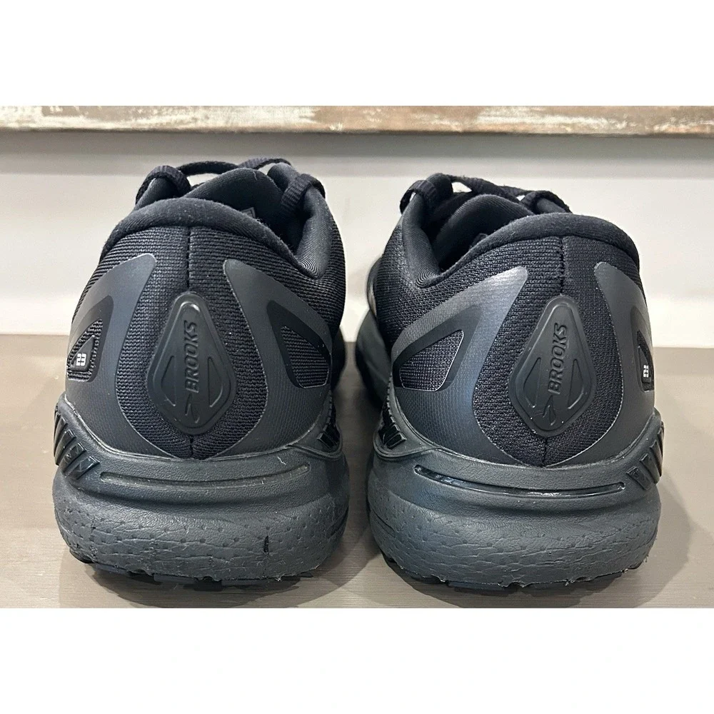 Brooks Adrenaline GTS 23 Mens Size 13 Black Running Support DNA Loft Sneakers